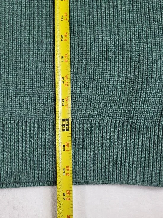 Vineyard Vines Mens Oysterman Button Mock Merino Wool Sweater - Large - Picture 9 of 9